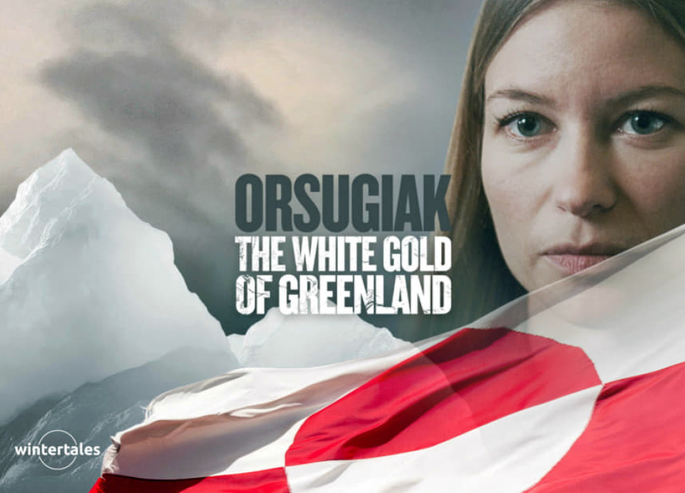 „Orsugiak - Das weiße Gold von Grönland“ - Poster vom Produzenten Michael Bevort zur Verfügung gestellt
